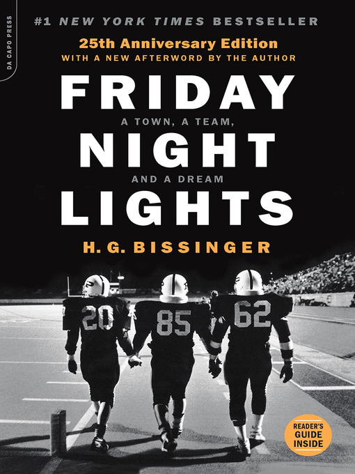 Title details for Friday Night Lights by H. G. Bissinger - Wait list
